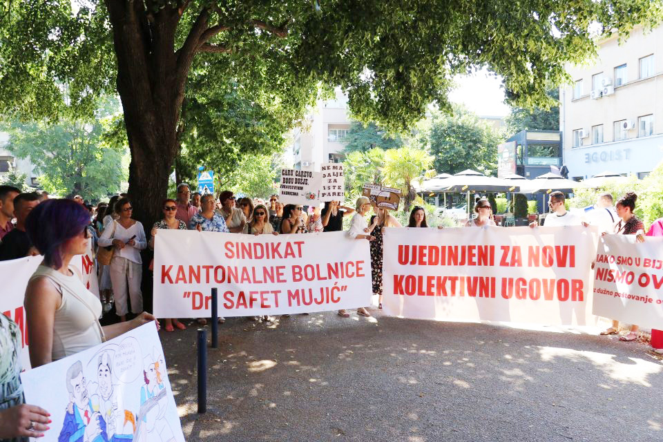 KAKO DO DOGOVORA? <strong>Osnivači 'mudro' šute i čekaju prosvjede ispred Vlade HNŽ-a</strong>