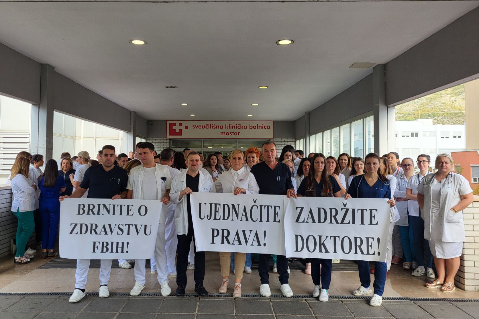 Liječnici zahtjevaju ujednačavanje njihovih prava u cijeloj FBiH (VIDEO)