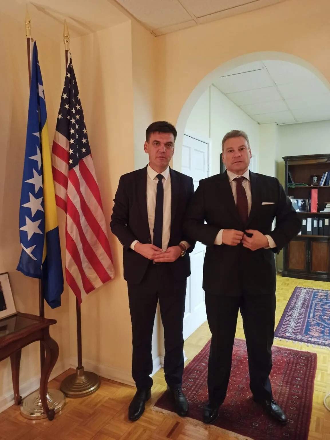 Washington: Cvitanović se sastao s posebnim američkim izaslanikom za Zapadni Balkan Gabrielom Escobarom