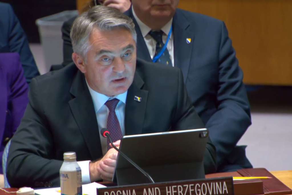 Komšić: Visoki predstavnik usporio napredak Bosne i Hercegovine unutar europskih integracija