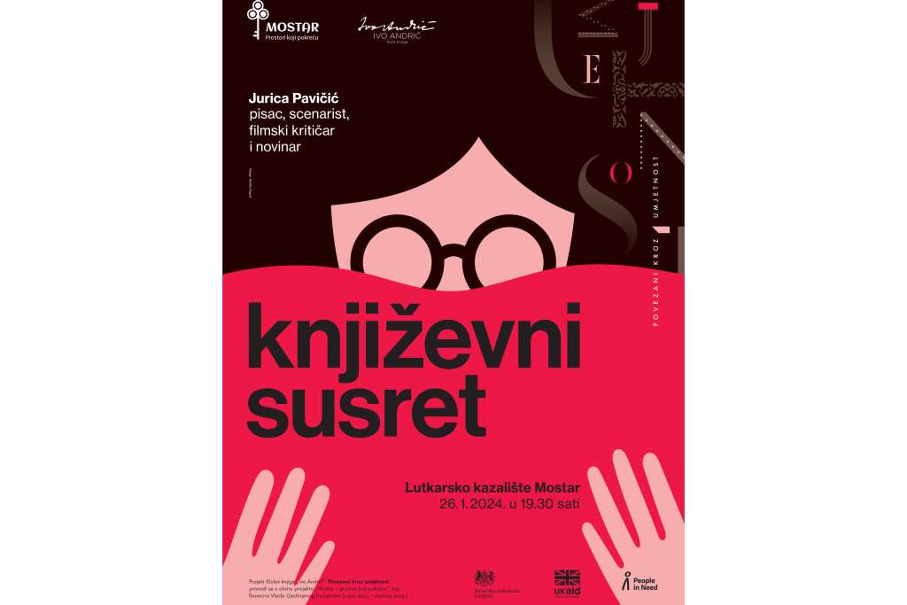 Književni susret s Juricom Pavičićem u Lutkarskom kazalištu Mostar