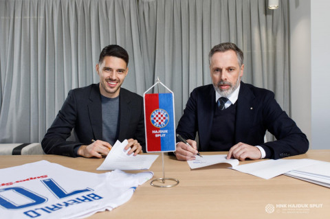 Brekalo i službeno u Hajduku