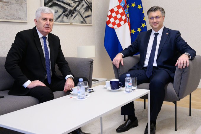 Plenković podržao Čovića vezano za Južnu interkonekciju i Izborni zakon