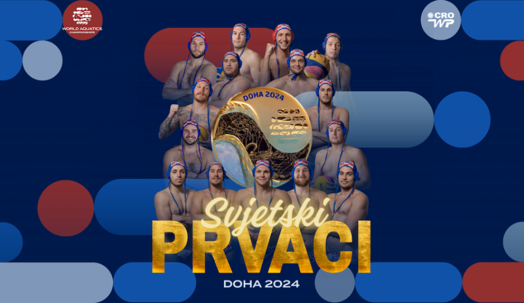 Vaterpolisti Hrvatske osvojili zlato na SP u Dohi