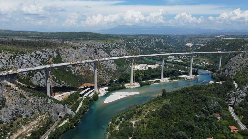 U tijeku sanacija mosta u Počitelju, u promet će biti pušten do početka ljeta
